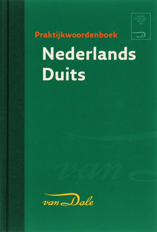 Omslag van Van Dale Praktijkwoordenboek Nederlands-Duits