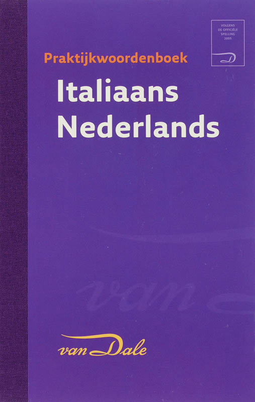 Omslag van Van Dale Praktijkwoordenboek Italiaans-Nederlands