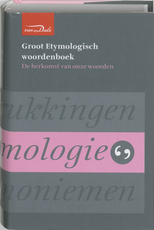 Omslag van Van Dale etymologisch woordenboek