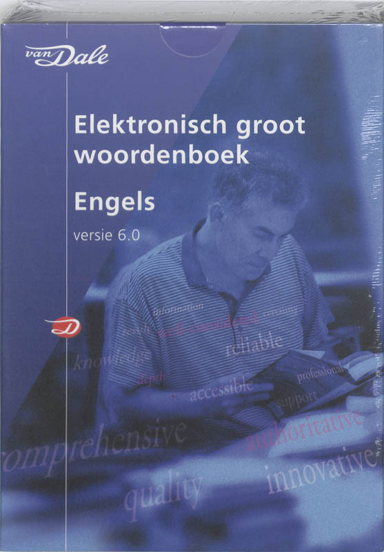 Omslag van Van Dale Elektronisch groot woordenboek Engels