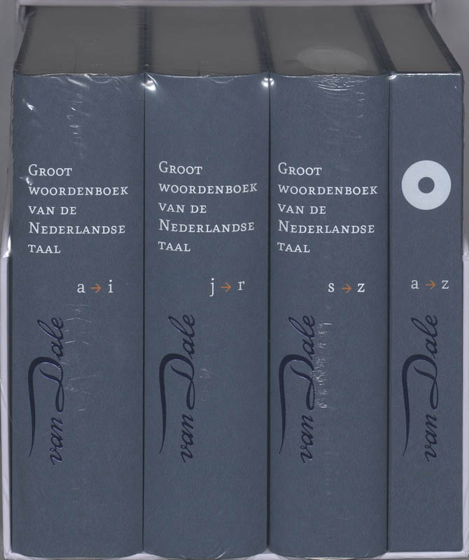 Omslag van Van Dale Groot woordenboek van de Nederlandse taal