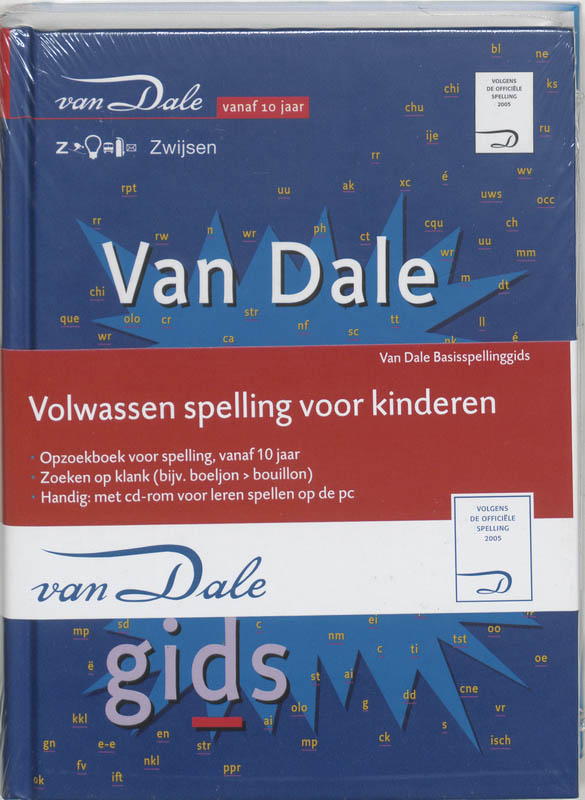 Omslag van Van Dale Basisspellinggids
