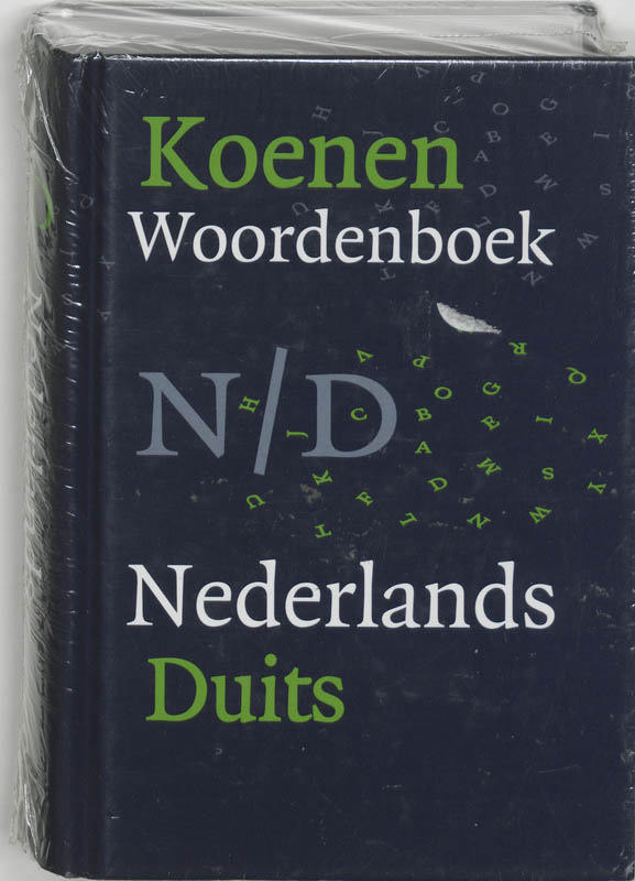 Omslag van Koenen woordenboek Nederlands-Duits