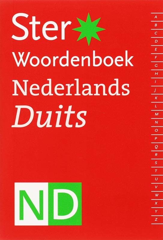 Omslag van Ster woordenboek Nederlands-Duits