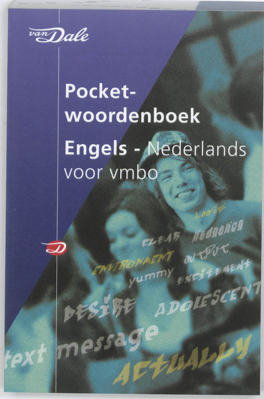 Omslag van Van Dale Pocketwoordenboek Engels-Nederlands voor vmbo