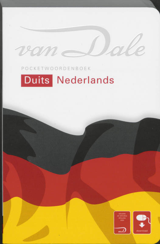 Omslag van Van Dale pocketwoordenboek Duits-Nederlands