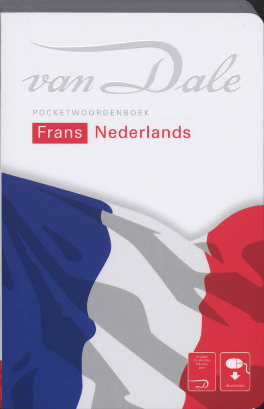 Omslag van Van Dale pocketwoordenboek Frans - Nederlands