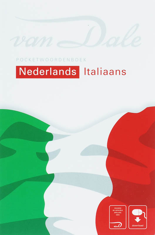 Omslag van Van Dale Pocketwoordenboek Nederlands-Italiaans