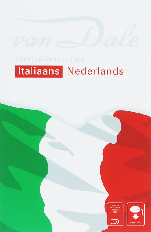 Omslag van Van Dale Pocketwoordenboek Italiaans-Nederlands