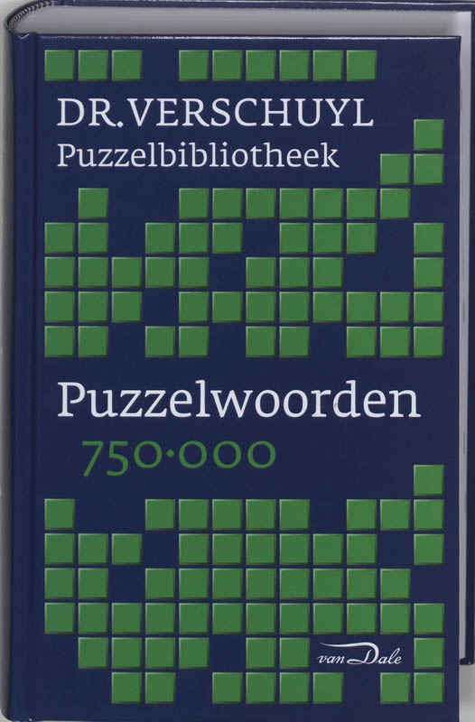 Omslag van Dr. Verschuyl Puzzelwoorden 750.000