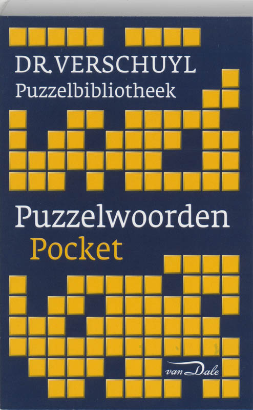 Omslag van Dr. Verschuyl Puzzelwoorden pocket