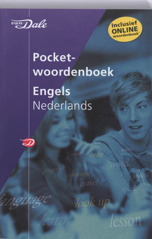 Omslag van Van Dale Pocketwoordenboek Engels-Nederlands
