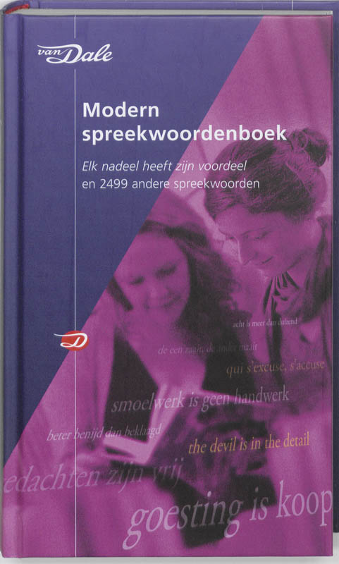 Omslag van Van Dale Modern spreekwoordenboek