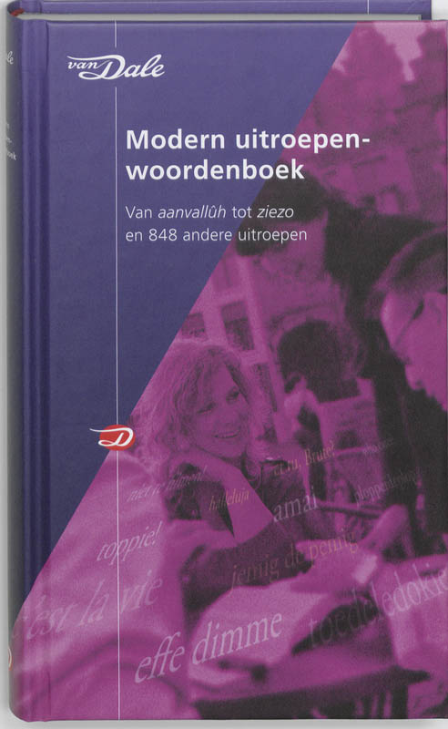 Omslag van Van Dale Modern uitroepenwoordenboek