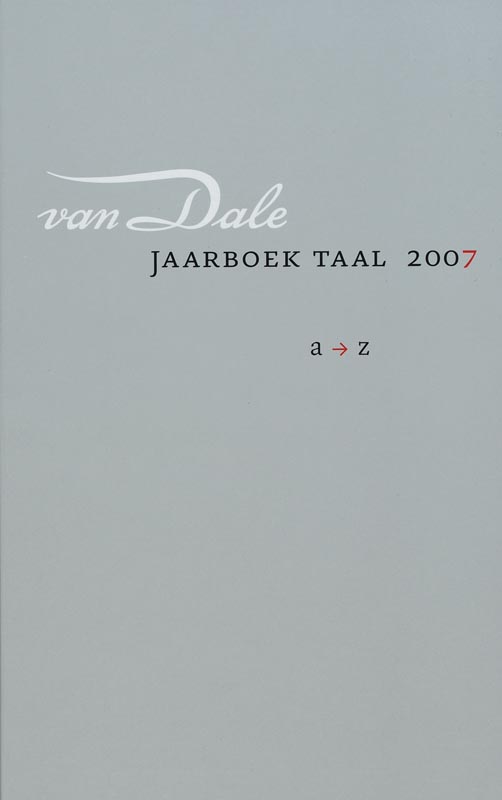 Omslag van 2007