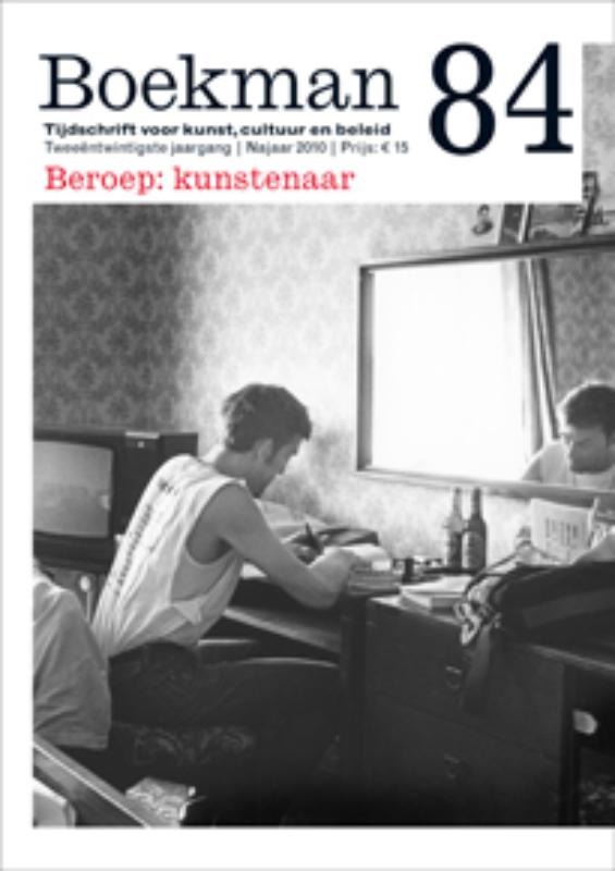 Omslag van Beroep: kunstenaar