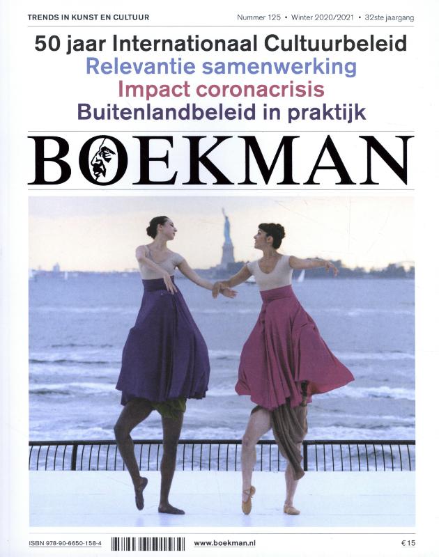 Omslag van 50 jaar Internationaal Cultuurbeleid