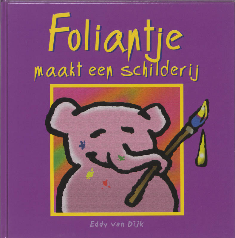 Omslag van Foliantje maakt een schilderij