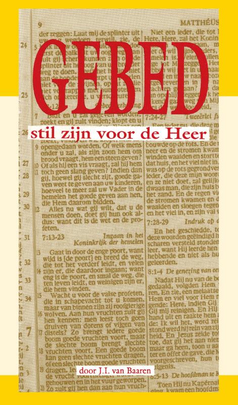 Omslag van Gebed: stil zijn voor de Heer