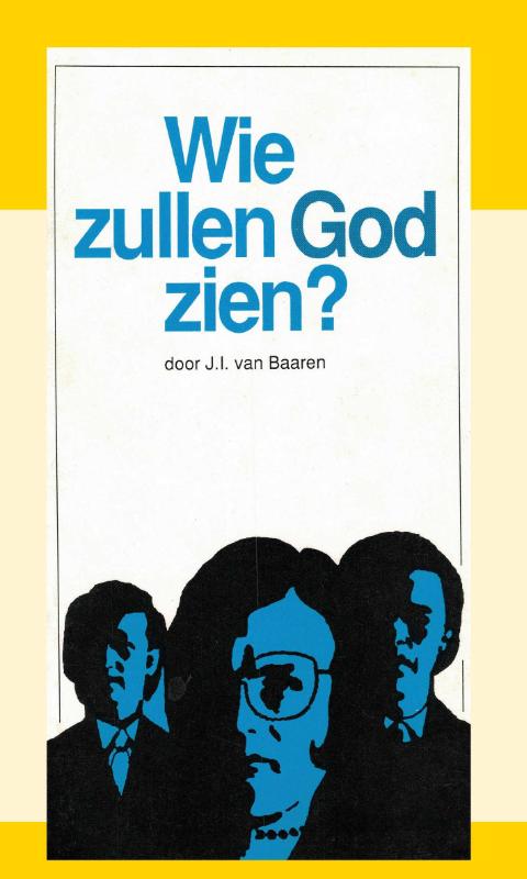 Omslag van Wie zullen God zien?