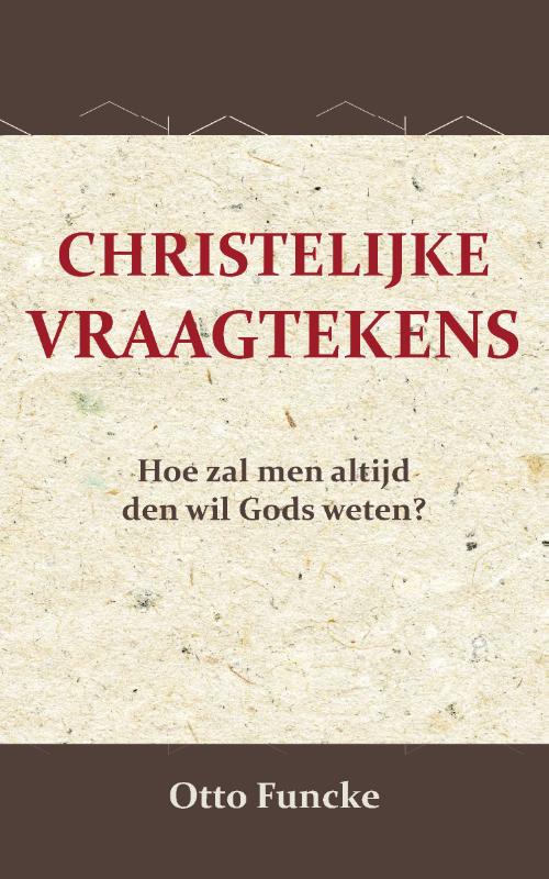 Omslag van Christelijke Vraagtekens