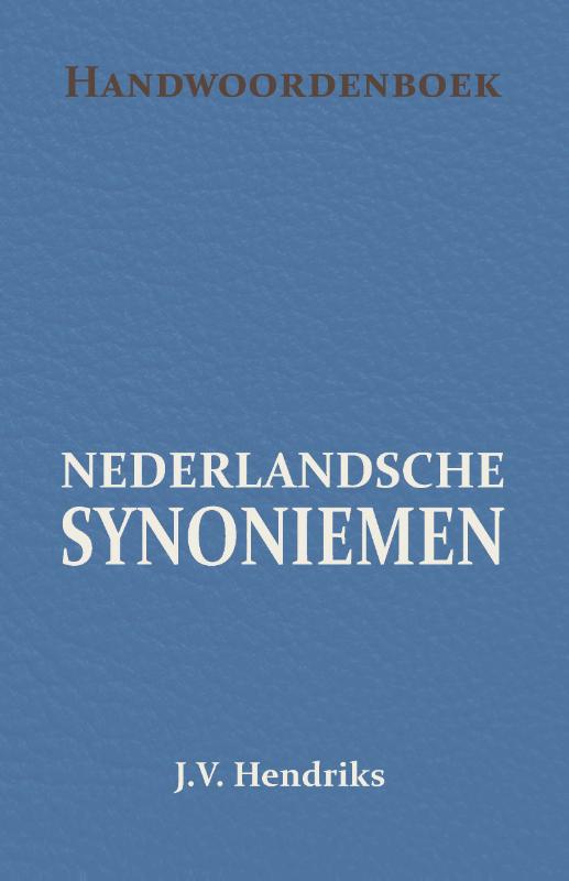 Omslag van Handwoordenboek van Nederlandsche Synoniemen