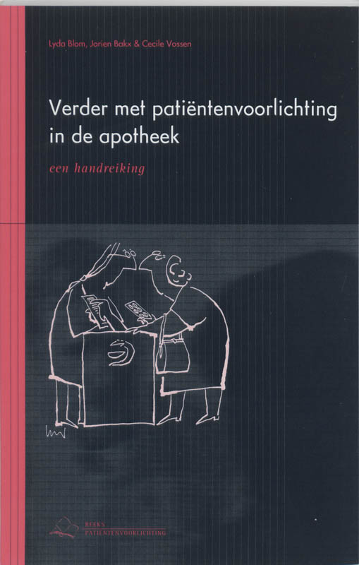 Omslag van Verder met patientenvoorlichting in de apotheek