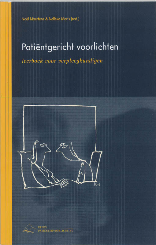 Omslag van Patientgericht voorlichten