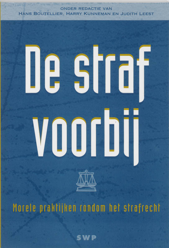 Omslag van De straf voorbij