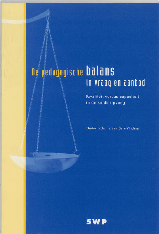 Omslag van De pedagogische balans in vraag en aanbod