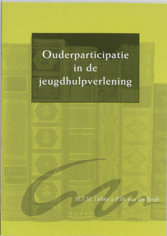 Omslag van Ouderparticipatie in de jeugdhulpverlening