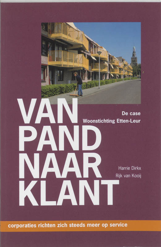 Omslag van Van pand naar klant