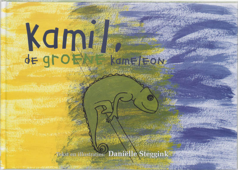 Omslag van Kamil, de groene kameleon