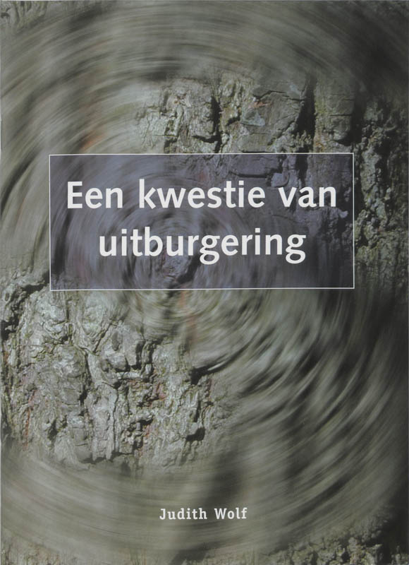 Omslag van Een kwestie van uitburgering