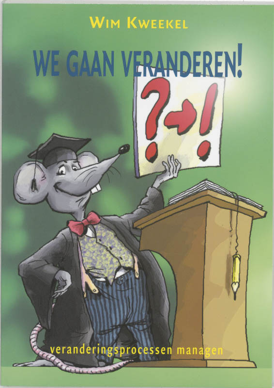 Omslag van We gaan veranderen!