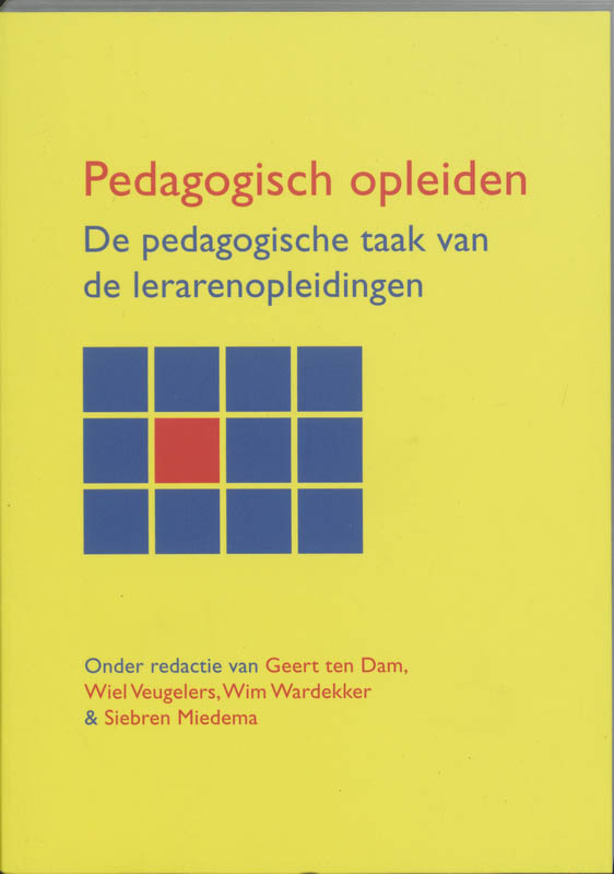 Omslag van Pedagogisch opleiden