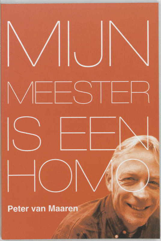 Omslag van Mijn meester is een homo