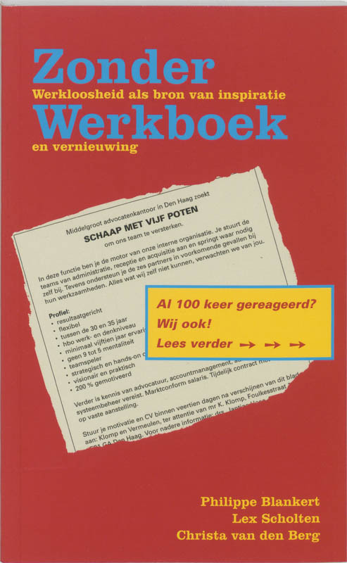 Omslag van Zonder Werkboek