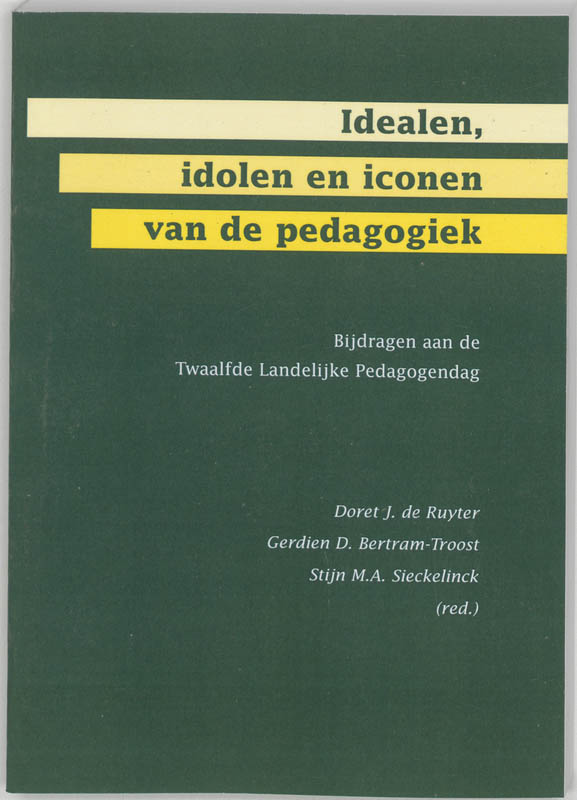 Omslag van Idealen, idolen en iconen van de pedagogiek