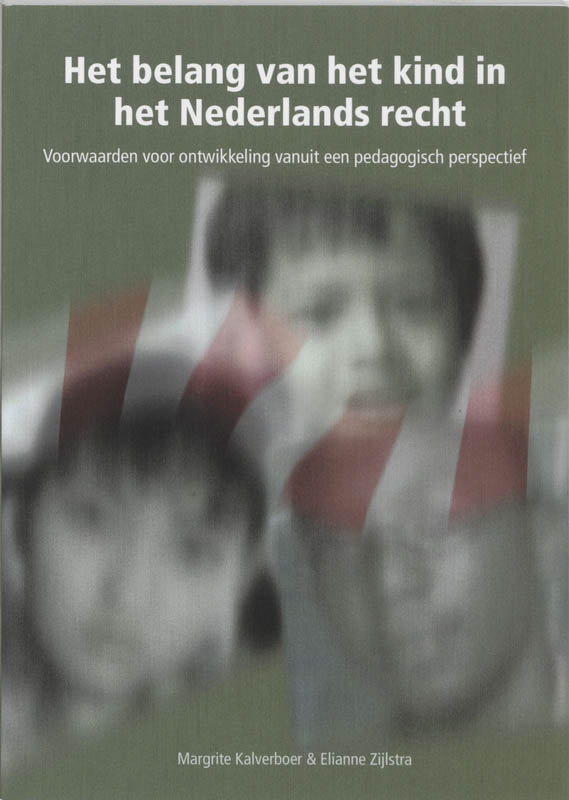 Omslag van Het belang van het kind in het Nederlands recht