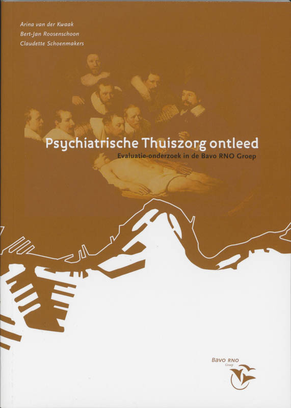 Omslag van Psychiatrische Thuiszorg ontleed