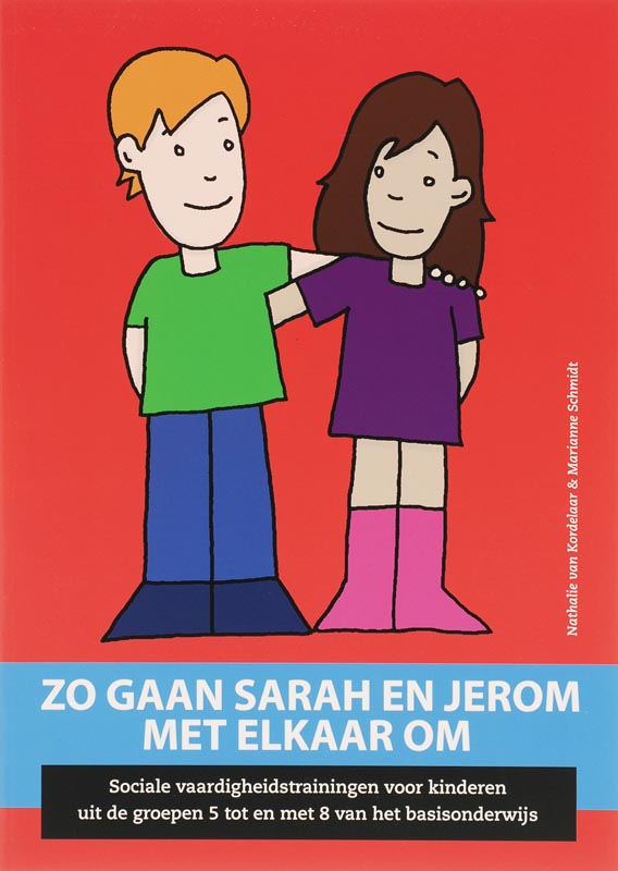 Omslag van Zo gaan Sarah en Jerom met elkaar om