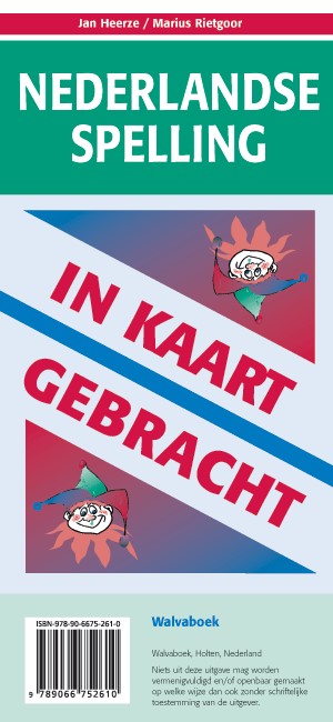 Omslag van Nederlandse Spelling in kaart gebracht