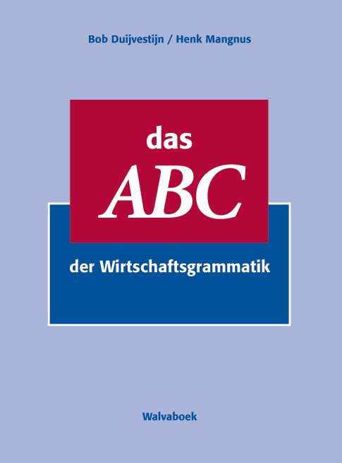 Omslag van Das ABC der Wirtschaftsgrammatik