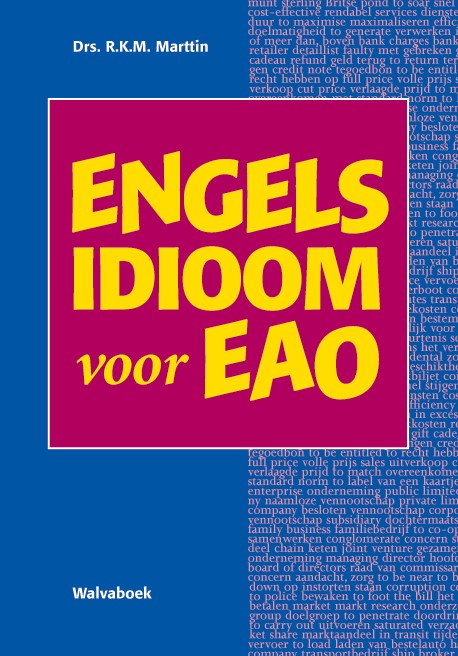 Omslag van Engels idioom voor het EAO