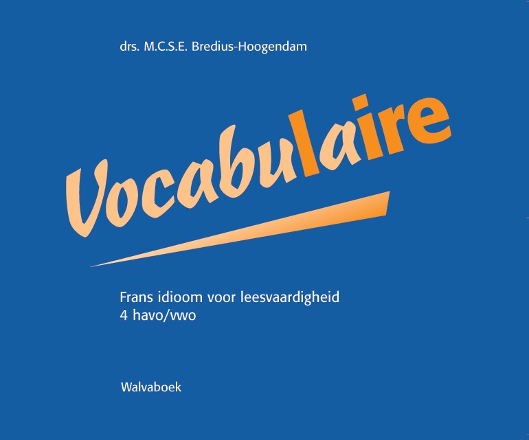 Omslag van Vocabulaire
