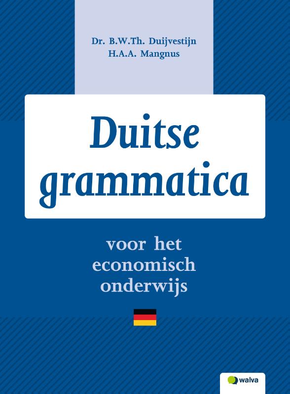 Omslag van Duitse grammatica voor het economisch onderwijs