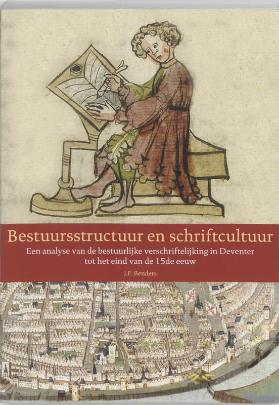 Omslag van Bestuursstructuur en schriftcultuur