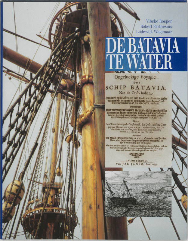 Omslag van De Batavia te water