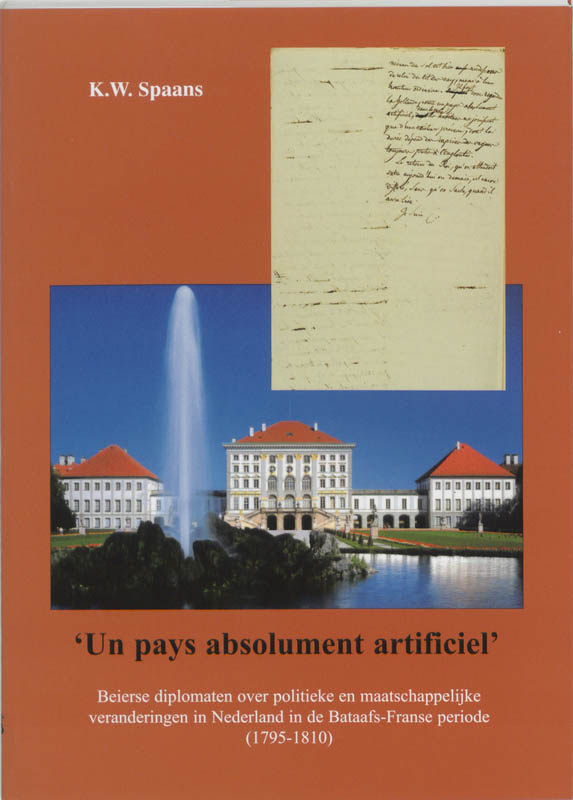 Omslag van 'Un pays absolument artificiel'